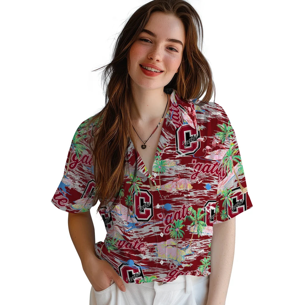 Colgate Raiders Flamingo Retreat 2026 Hawaiian Shirt – Moonbestprint