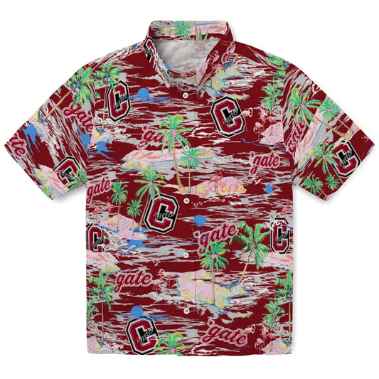 Colgate Raiders Hawaiian Shirt - Hawaii Island | Moonbestprint