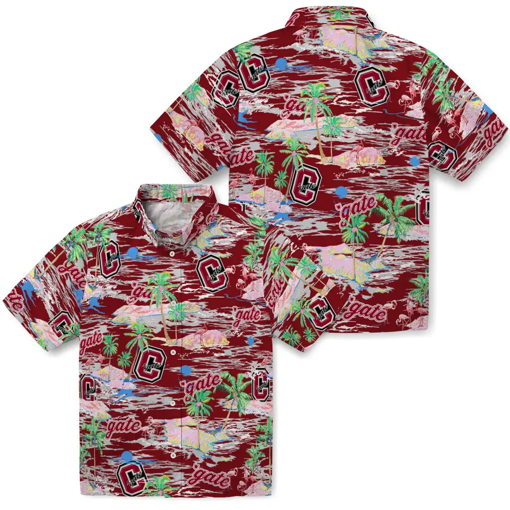 Colgate Raiders Hawaiian Shirt - Hawaii Island | Moonbestprint