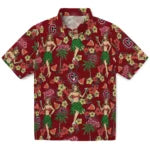 Colgate Raiders Hawaiian Shirt - Hawaiian Girls Design | Moonbestprint