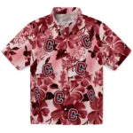 Colgate Raiders Hawaiian Shirt - Hibiscus Arrangement | Moonbestprint