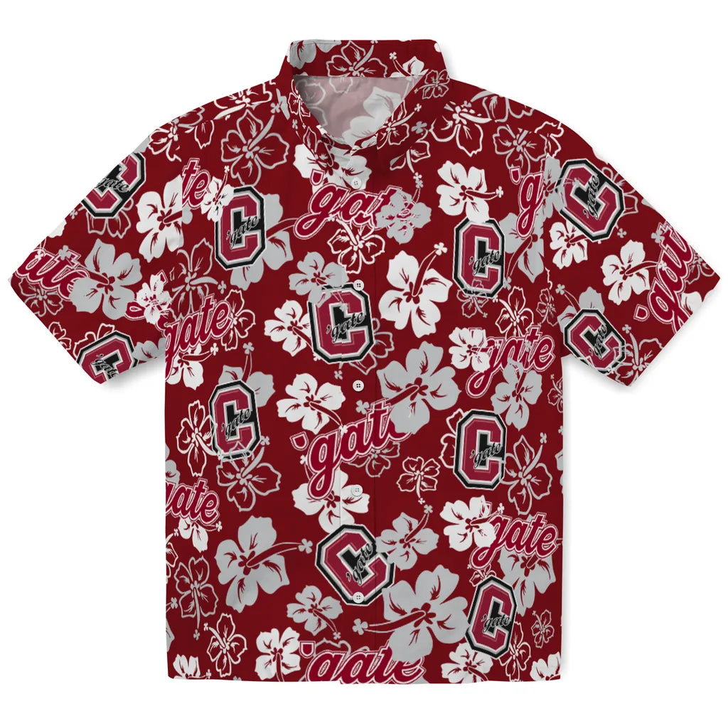 Colgate Raiders Hibiscus Bloom Hawaiian Shirt – Moonbestprint
