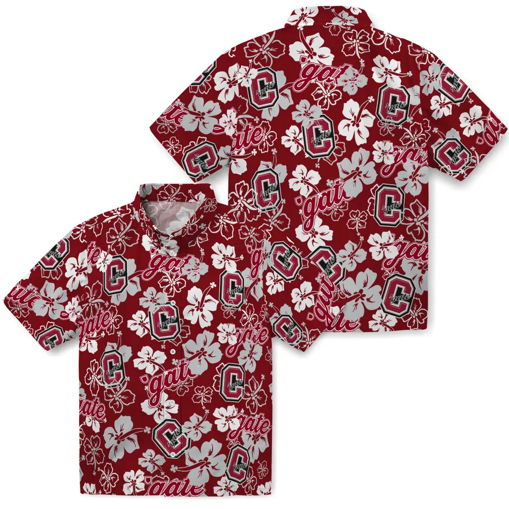 Colgate Raiders Hibiscus Bloom Hawaiian Shirt – Moonbestprint