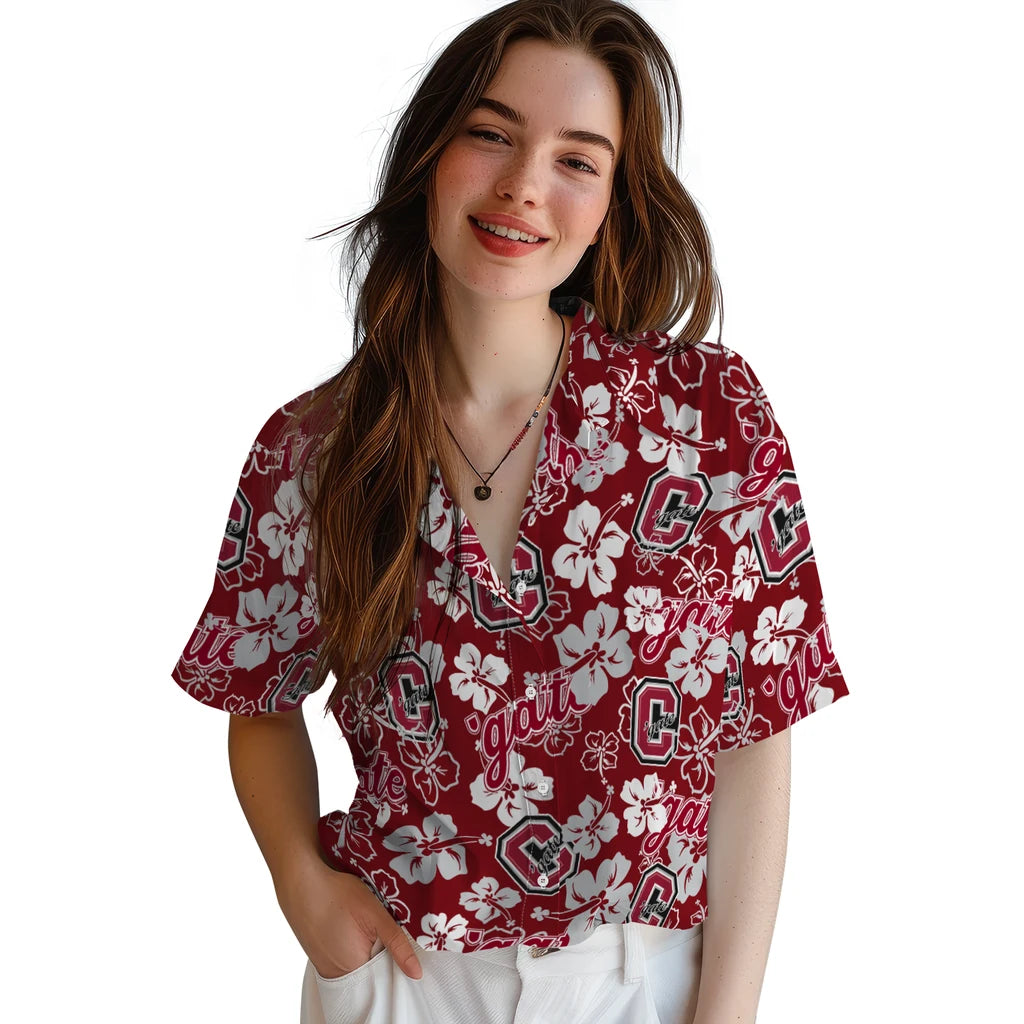 Colgate Raiders Hibiscus Bloom Hawaiian Shirt – Moonbestprint