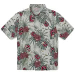Colgate Raiders Hawaiian Shirt - Hibiscus Designs | Moonbestprint