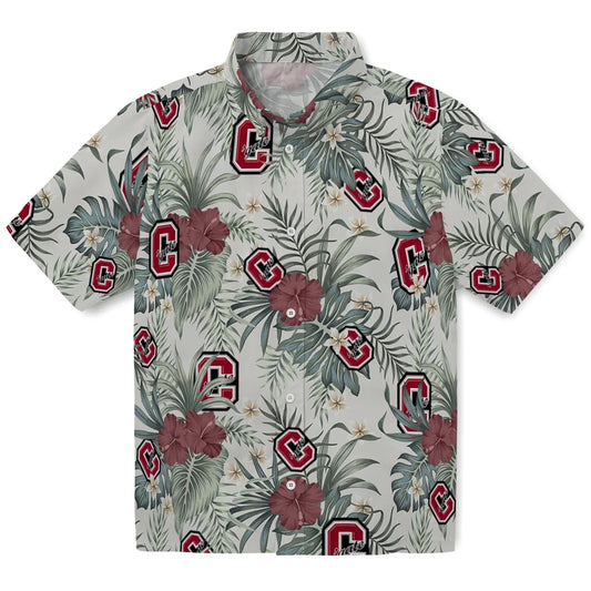 Colgate Raiders Hawaiian Shirt - Hibiscus Designs | Moonbestprint