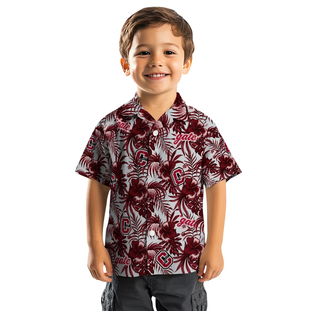 Colgate Raiders Hawaiian Shirt - Hibiscus Exotic | Moonbestprint