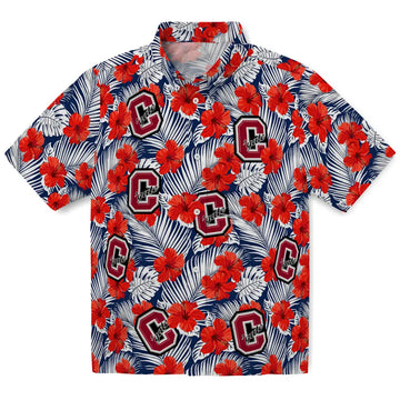 Colgate Raiders Hawaiian Shirt - Hibiscus Fiesta | Moonbestprint