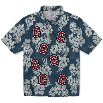 Colgate Raiders Hawaiian Shirt - Hibiscus Flowers | Moonbestprint
