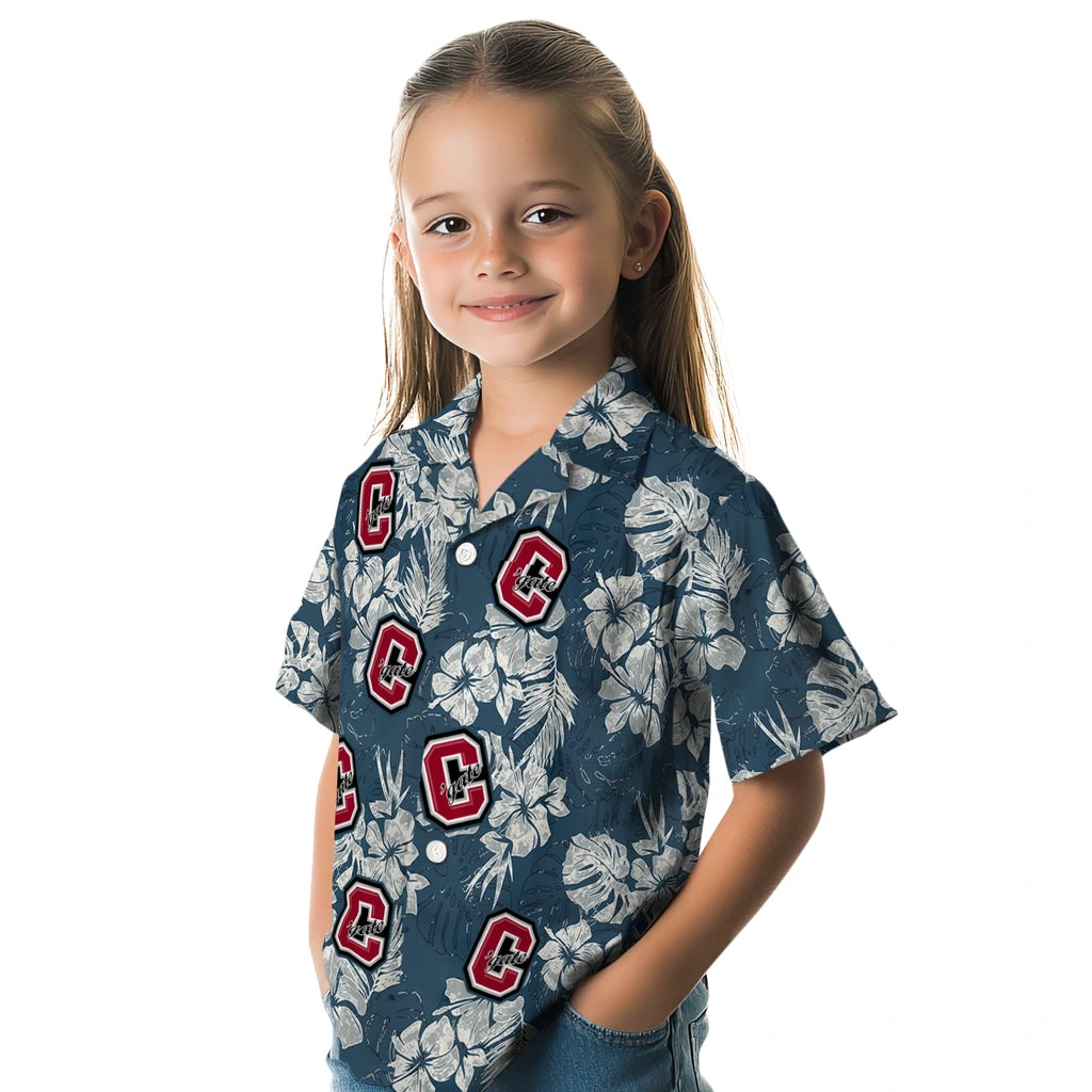 Colgate Raiders Hawaiian Shirt - Hibiscus Flowers | Moonbestprint