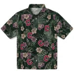 Colgate Raiders Hawaiian Shirt - Hibiscus Leaves Pattern | Moonbestprint