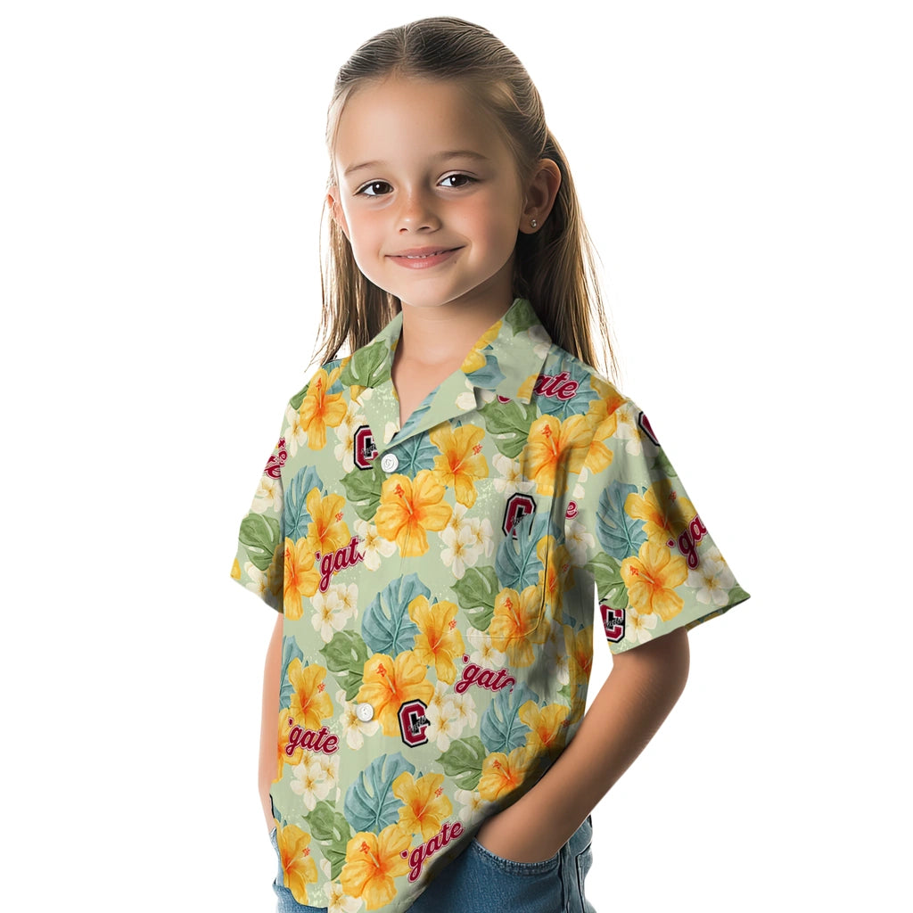 Colgate Raiders Hawaiian Shirt - Hibiscus Mood | Moonbestprint