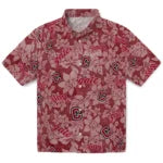 Colgate Raiders Hawaiian Shirt - Hibiscus Oasis | Moonbestprint