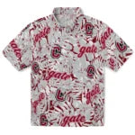 Colgate Raiders Hawaiian Shirt - Hibiscus Overlay | Moonbestprint