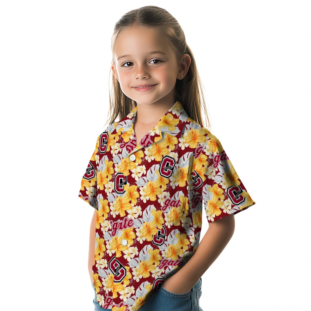 Colgate Raiders Hawaiian Shirt - Hibiscus Tropics | Moonbestprint