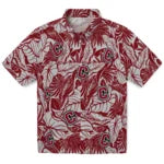 Colgate Raiders Hawaiian Shirt - Monstera Layer | Moonbestprint