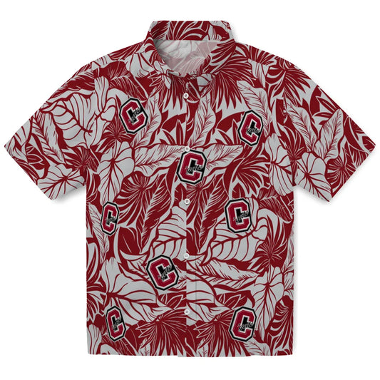 Colgate Raiders Hawaiian Shirt - Monstera Layer | Moonbestprint