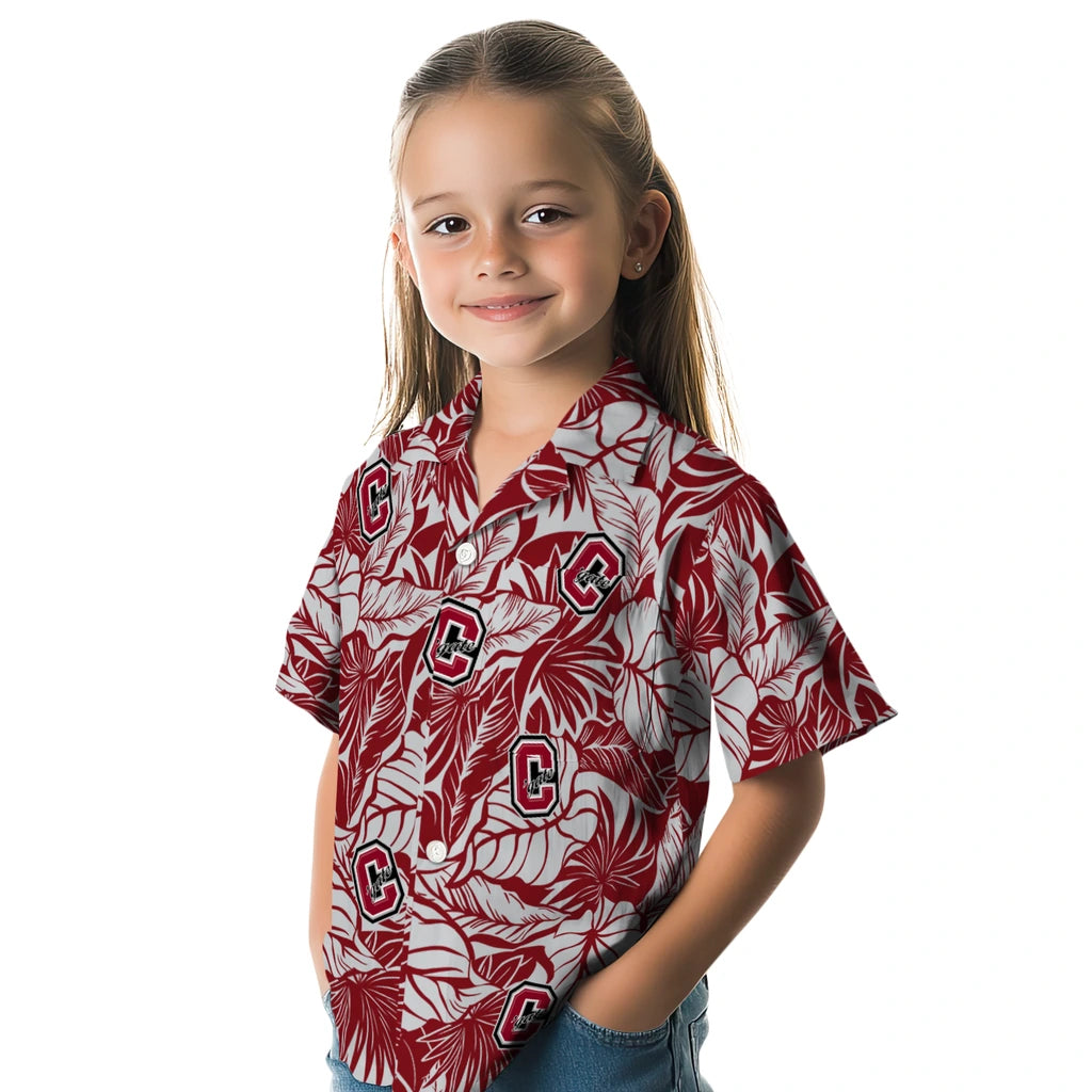 Colgate Raiders Hawaiian Shirt - Monstera Layer | Moonbestprint