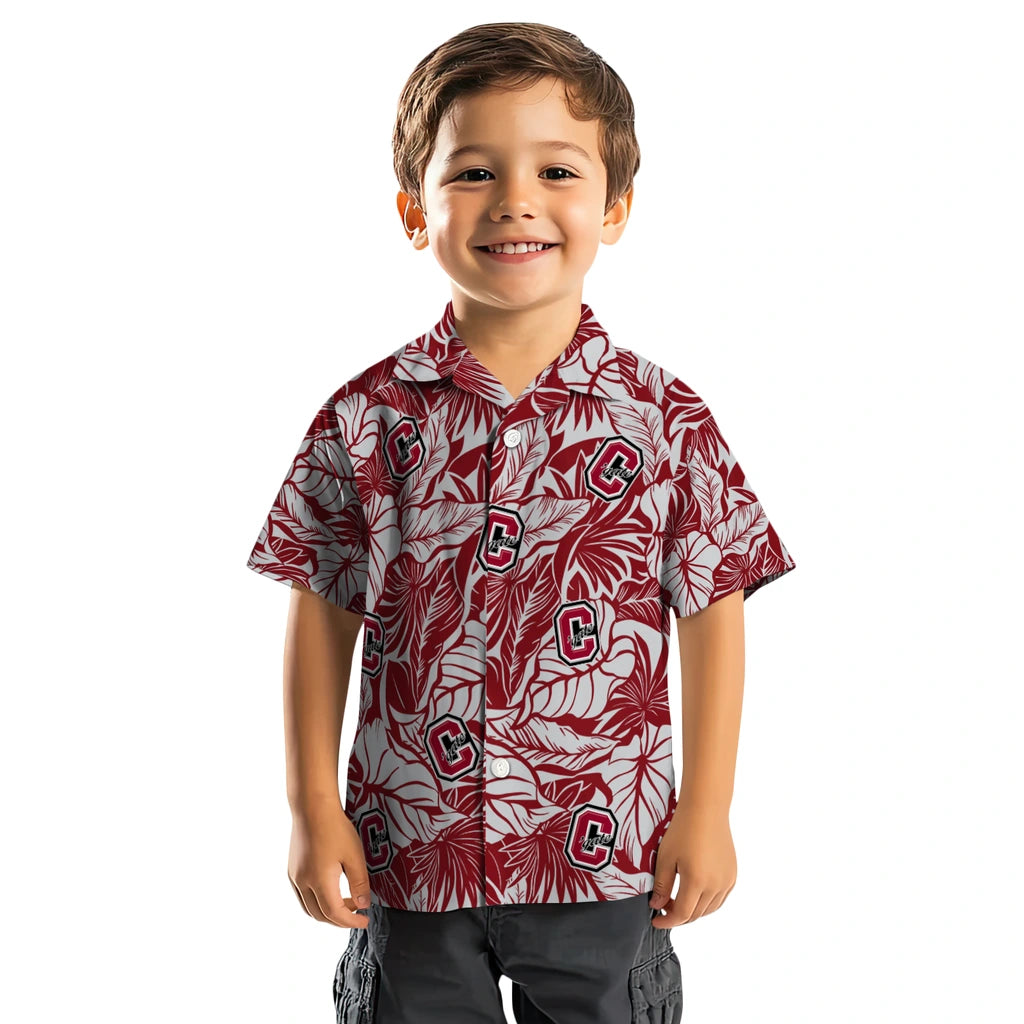 Colgate Raiders Hawaiian Shirt - Monstera Layer | Moonbestprint