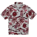 Colgate Raiders Hawaiian Shirt - Palm Sunset | Moonbestprint