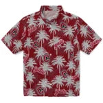 Colgate Raiders Hawaiian Shirt - Palm Tree Motif | Moonbestprint