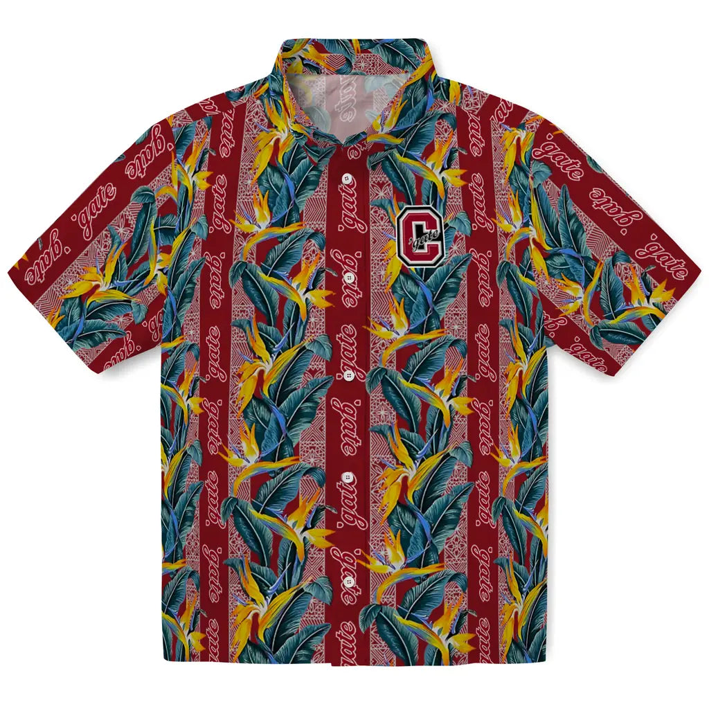 Colgate Raiders Hawaiian Shirt - Paradise Vines | Moonbestprint
