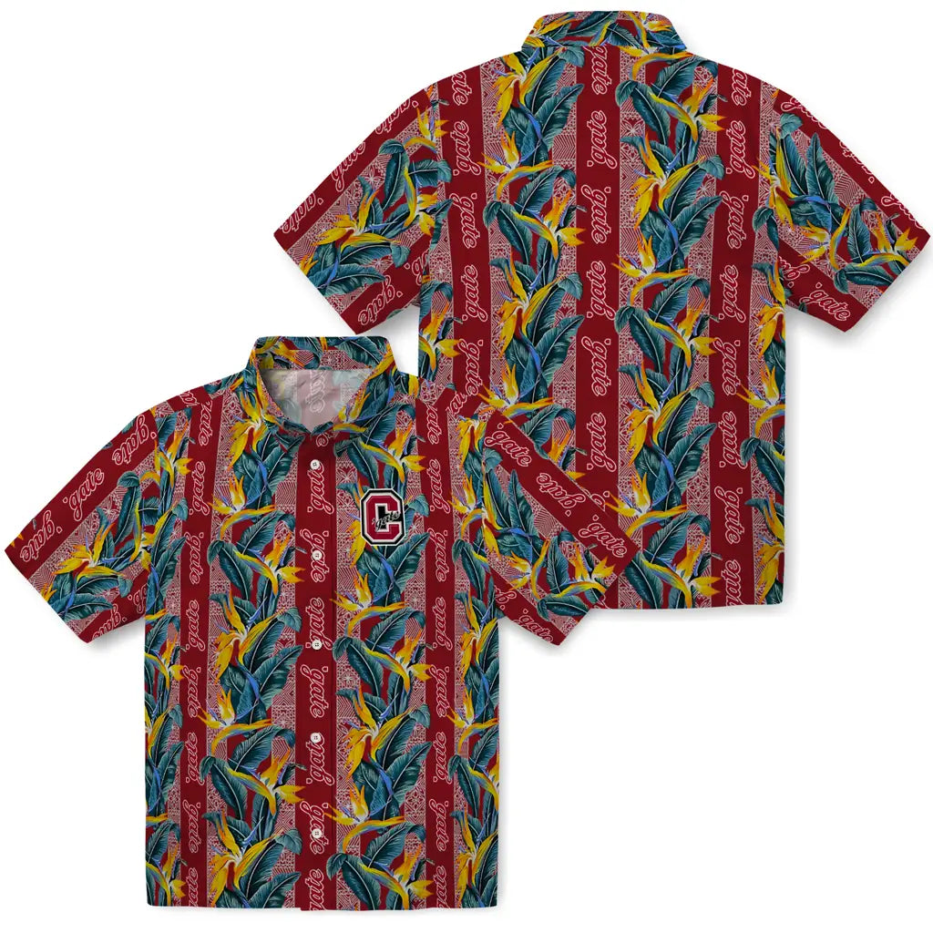 Colgate Raiders Hawaiian Shirt - Paradise Vines | Moonbestprint