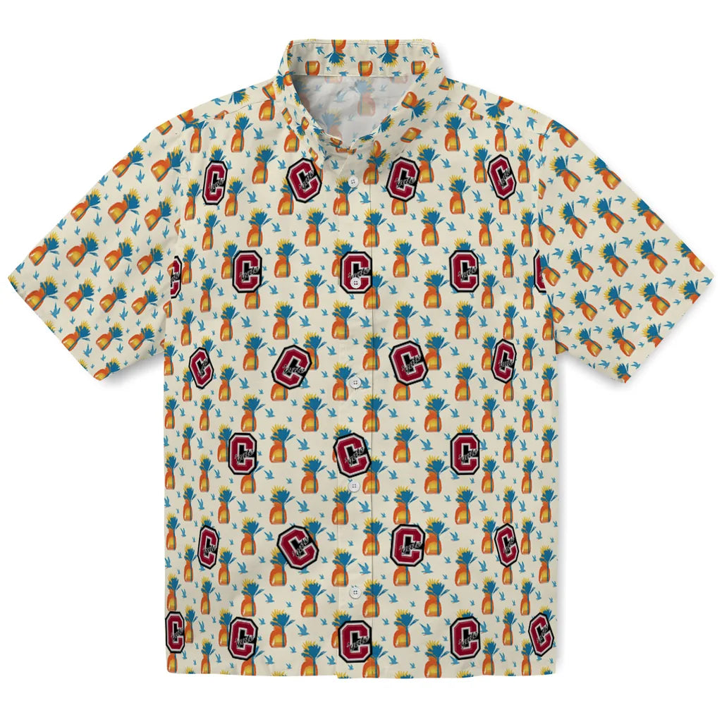 Colgate Raiders Hawaiian Shirt - Pineapple Delight | Moonbestprint