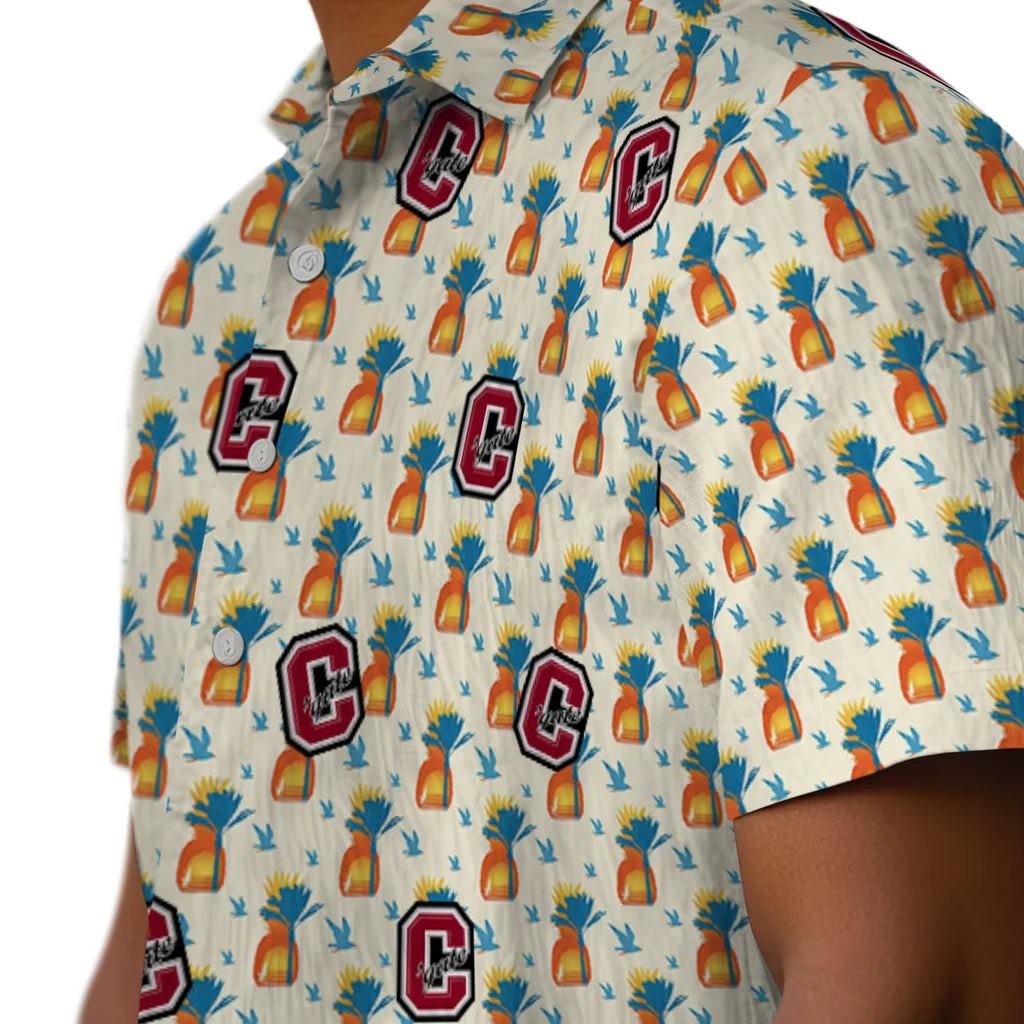 Colgate Raiders Hawaiian Shirt - Pineapple Delight | Moonbestprint
