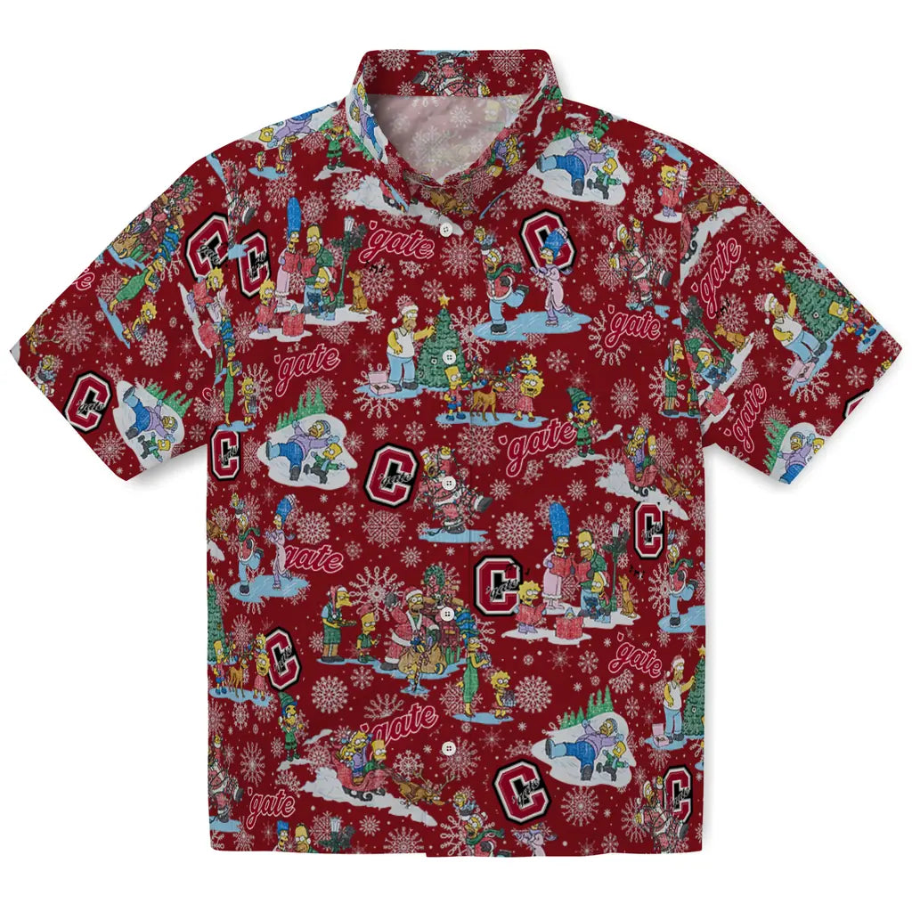 Colgate Raiders Hawaiian Shirt - Simpsons Christmas | Moonbestprint