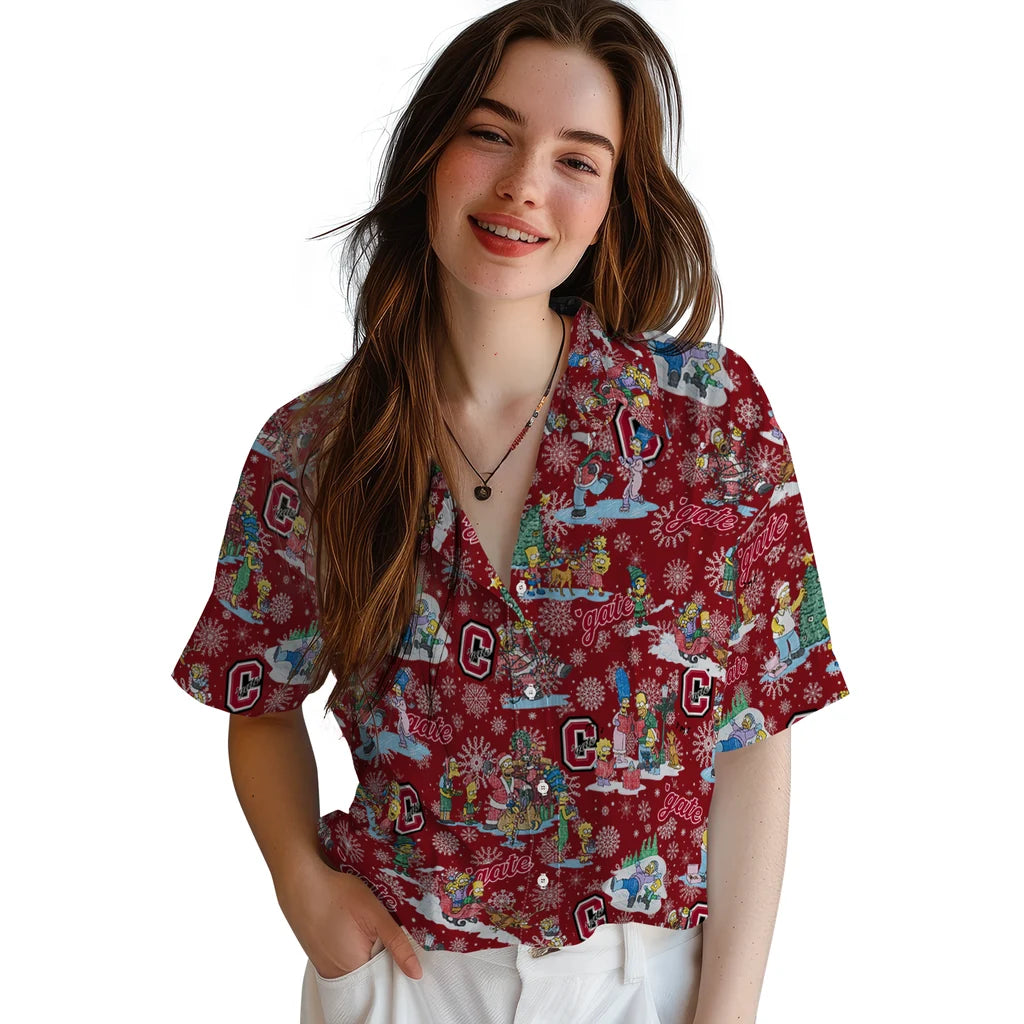 Colgate Raiders Hawaiian Shirt - Simpsons Christmas | Moonbestprint