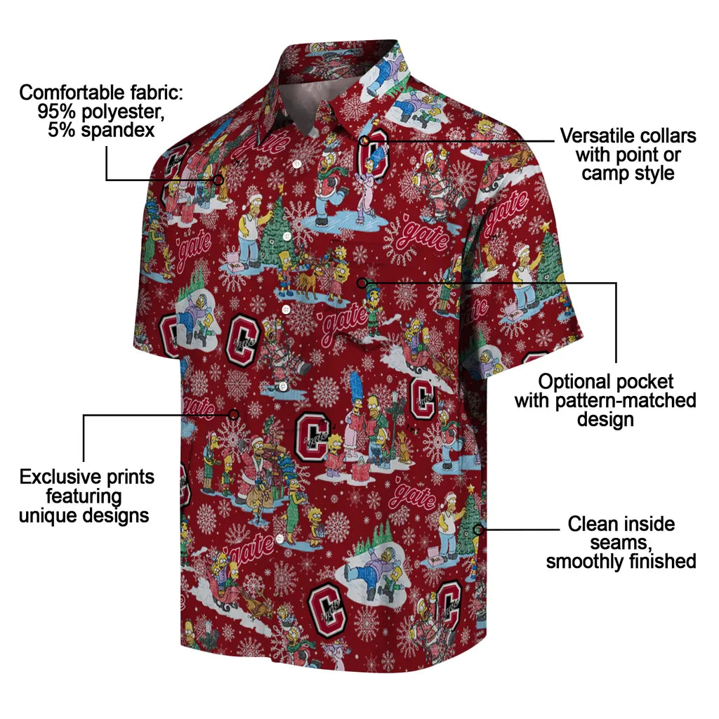 Colgate Raiders Hawaiian Shirt - Simpsons Christmas | Moonbestprint