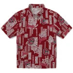 Colgate Raiders Hawaiian Shirt - Turtle Lines | Moonbestprint