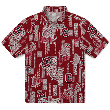 Colgate Raiders Hawaiian Shirt - Turtle Lines | Moonbestprint
