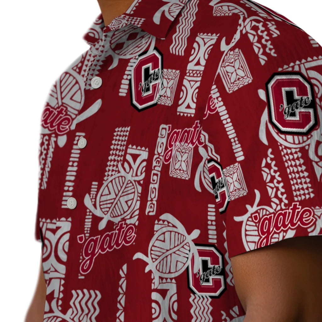 Colgate Raiders Hawaiian Shirt - Turtle Lines | Moonbestprint