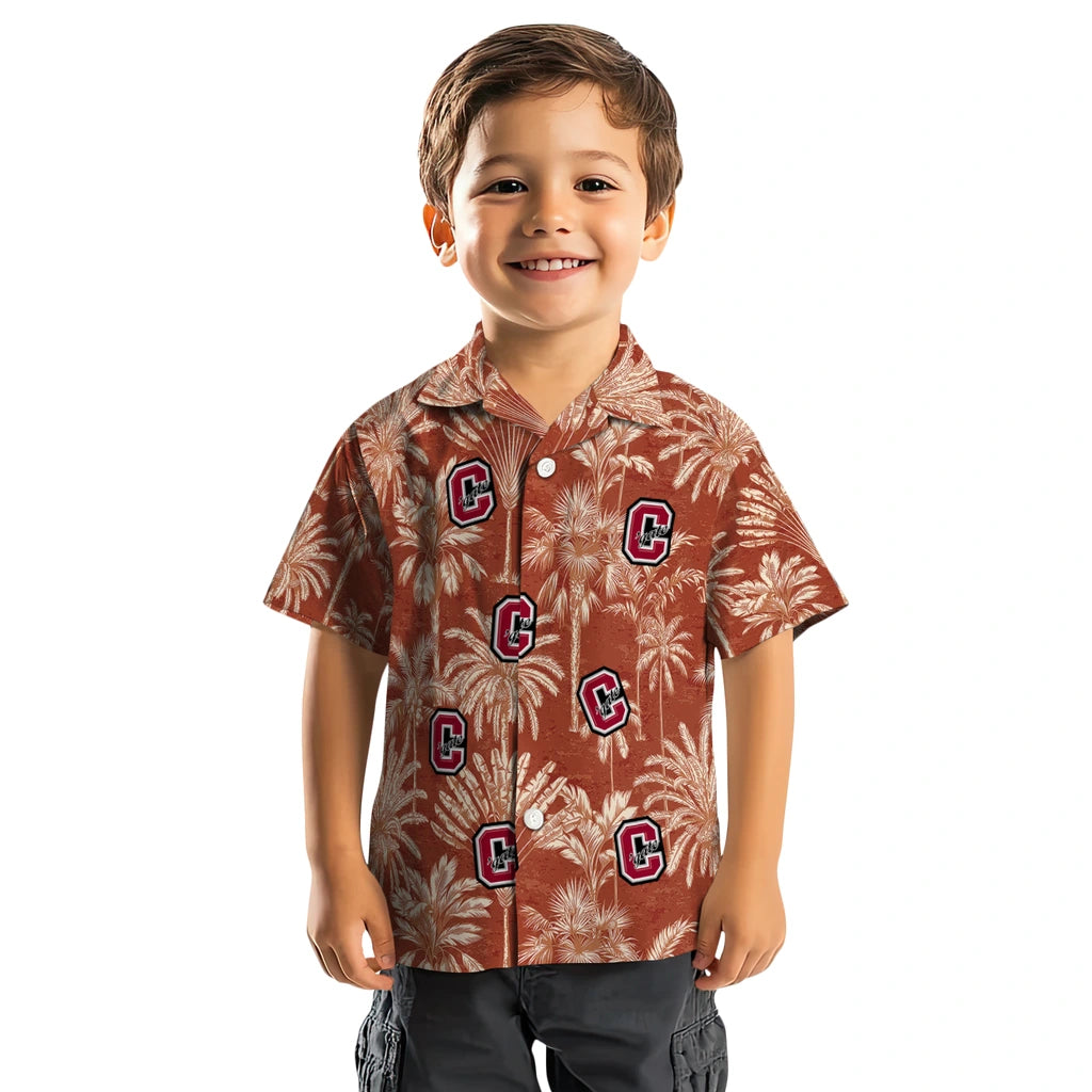 Colgate Raiders Hawaiian Shirt - Vintage Palm Tree | Moonbestprint