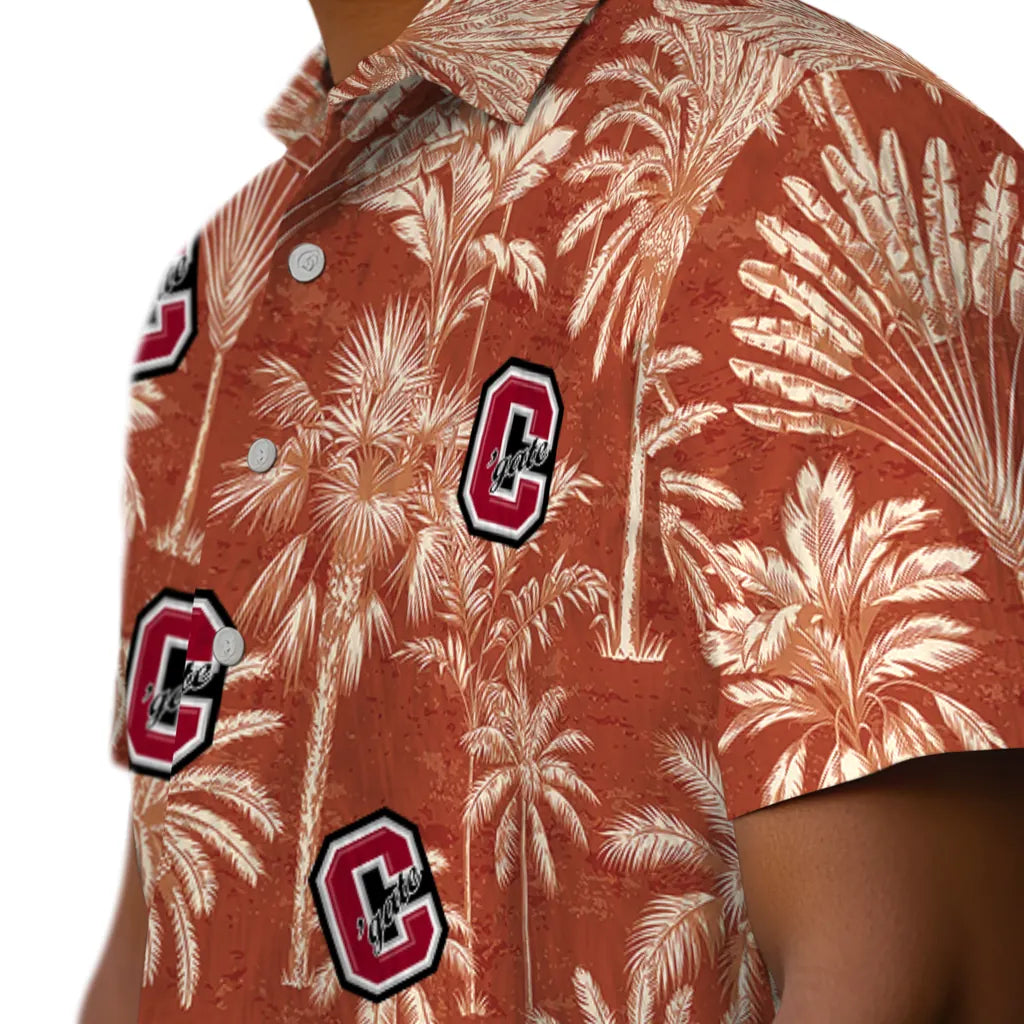 Colgate Raiders Hawaiian Shirt - Vintage Palm Tree | Moonbestprint