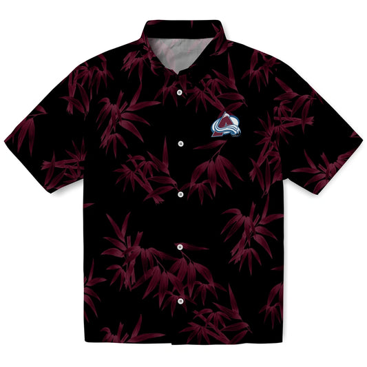 Colorado Avalanche Hawaiian Shirt - Bamboo Branches | Moonbestprint