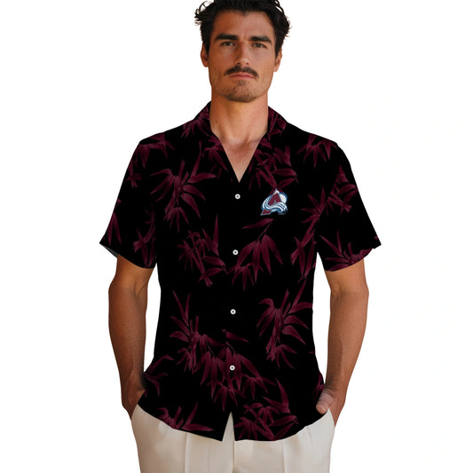 Colorado Avalanche Hawaiian Shirt - Bamboo Branches | Moonbestprint