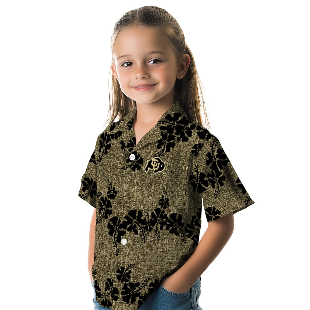 Colorado Buffaloes Hawaiian Shirt - 50th State Flower | Moonbestprint
