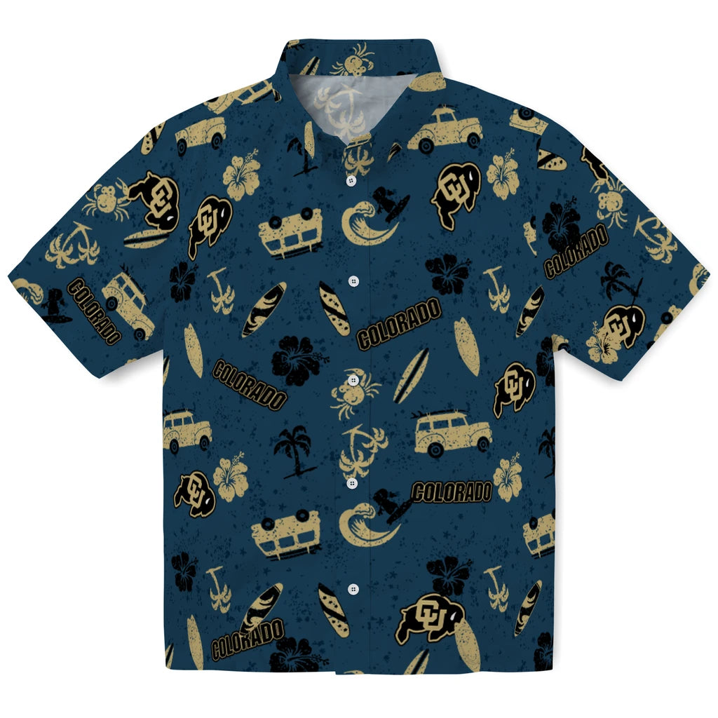 Colorado Buffaloes Hawaiian Shirt - Beach Vibe | Moonbestprint