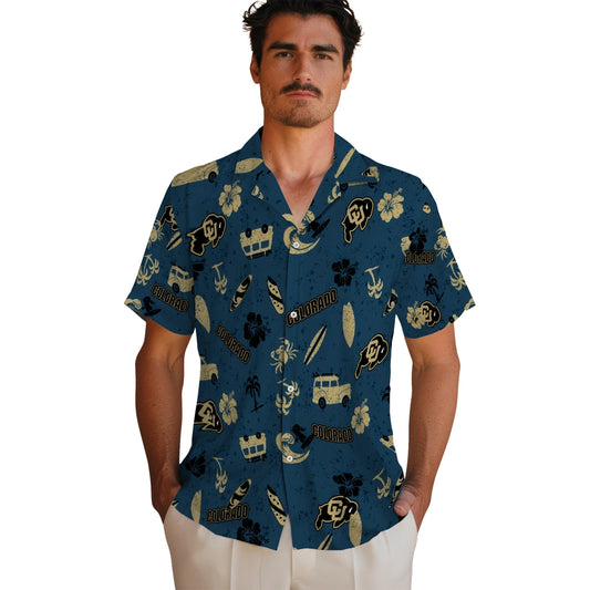 Colorado Buffaloes Hawaiian Shirt - Beach Vibe | Moonbestprint