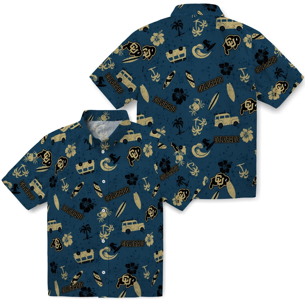 Colorado Buffaloes Hawaiian Shirt - Beach Vibe | Moonbestprint