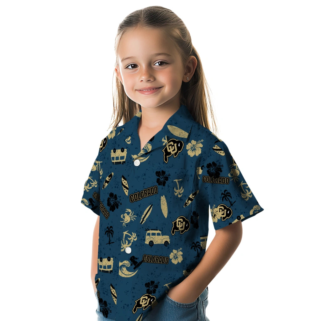 Colorado Buffaloes Hawaiian Shirt - Beach Vibe | Moonbestprint