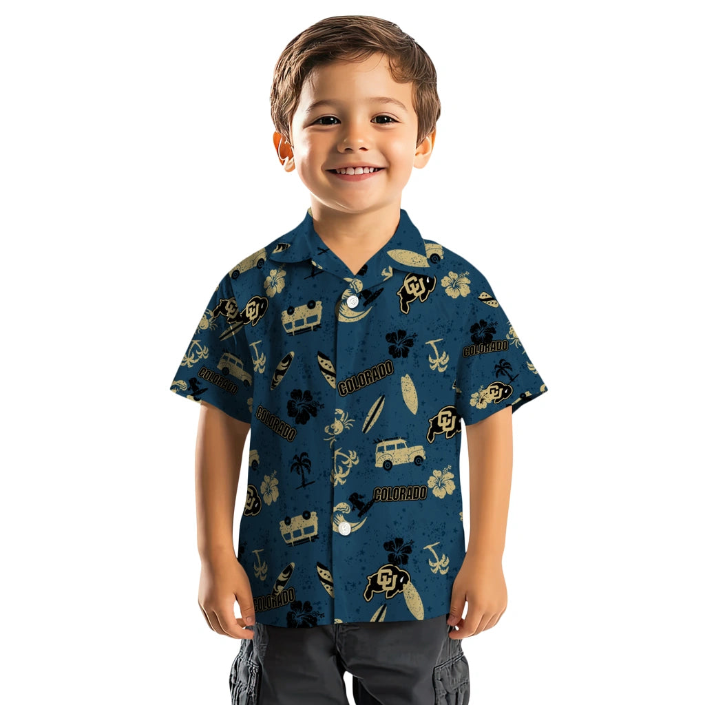 Colorado Buffaloes Hawaiian Shirt - Beach Vibe | Moonbestprint