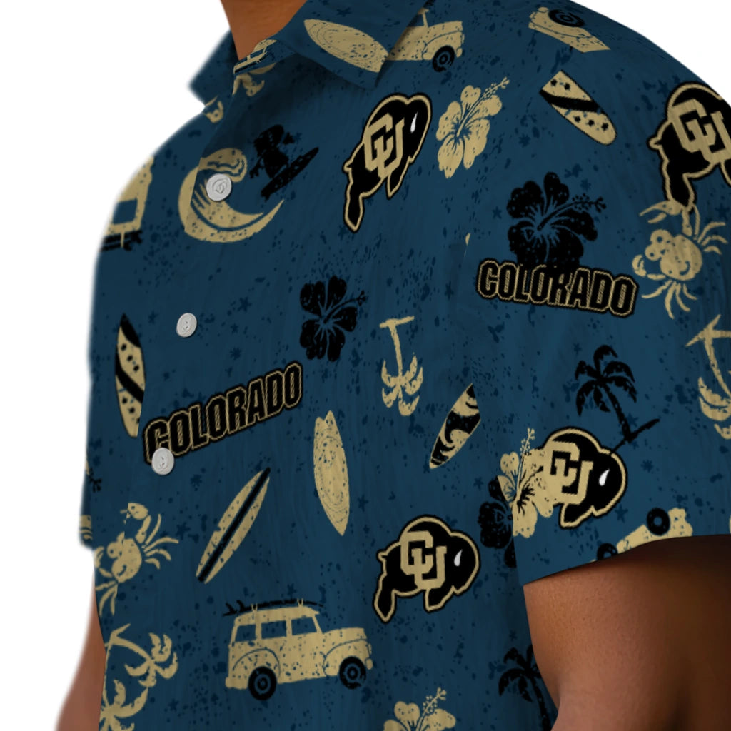 Colorado Buffaloes Hawaiian Shirt - Beach Vibe | Moonbestprint