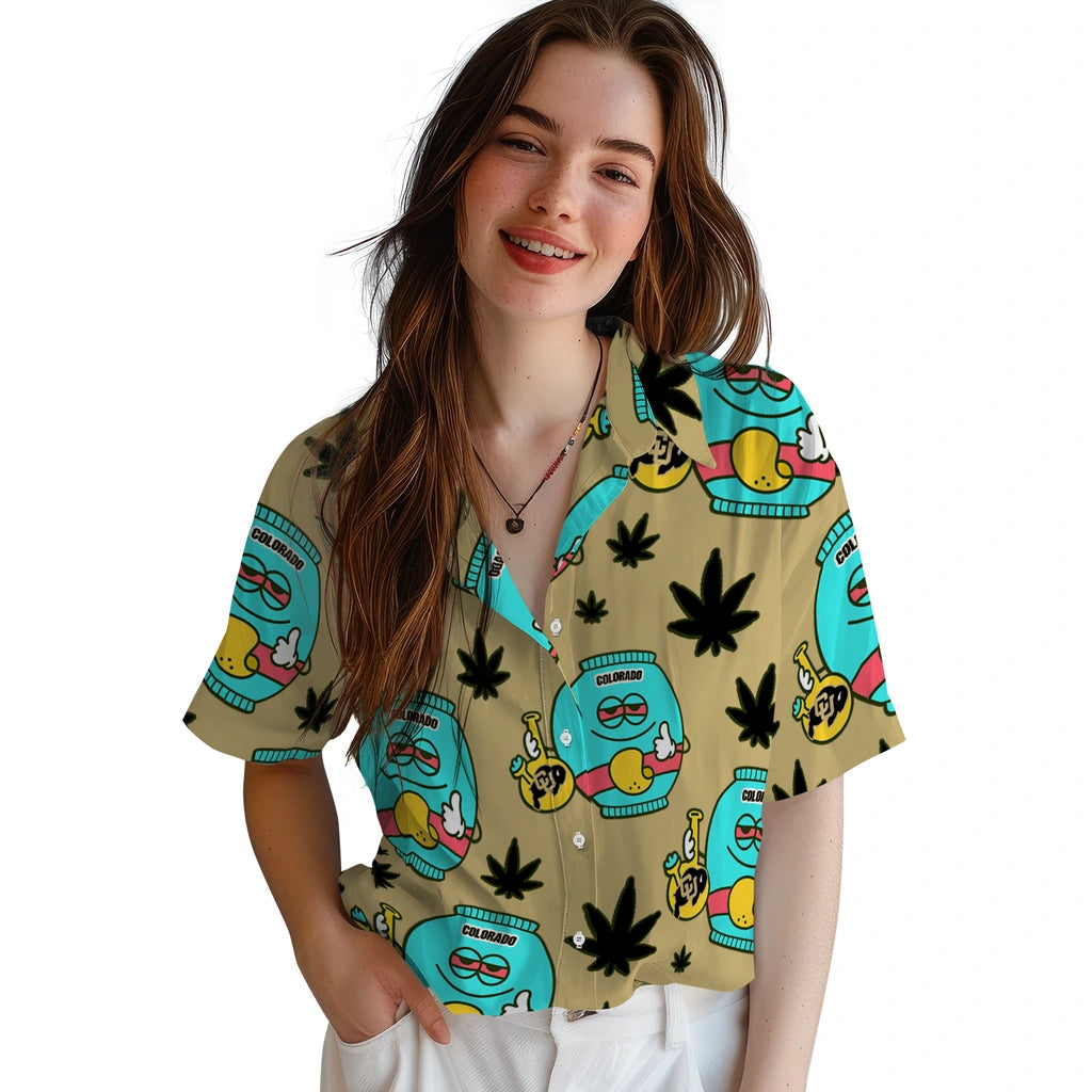 Colorado Buffaloes Hawaiian Shirt - Chill Vibe | Moonbestprint