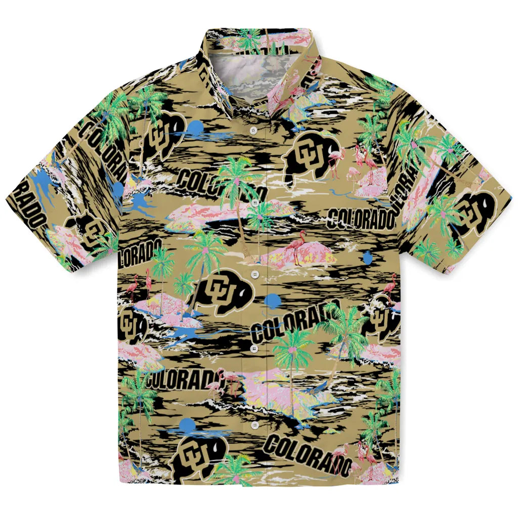 Colorado Buffaloes Flamingo Retreat 2026 Hawaiian Shirt – Moonbestprint