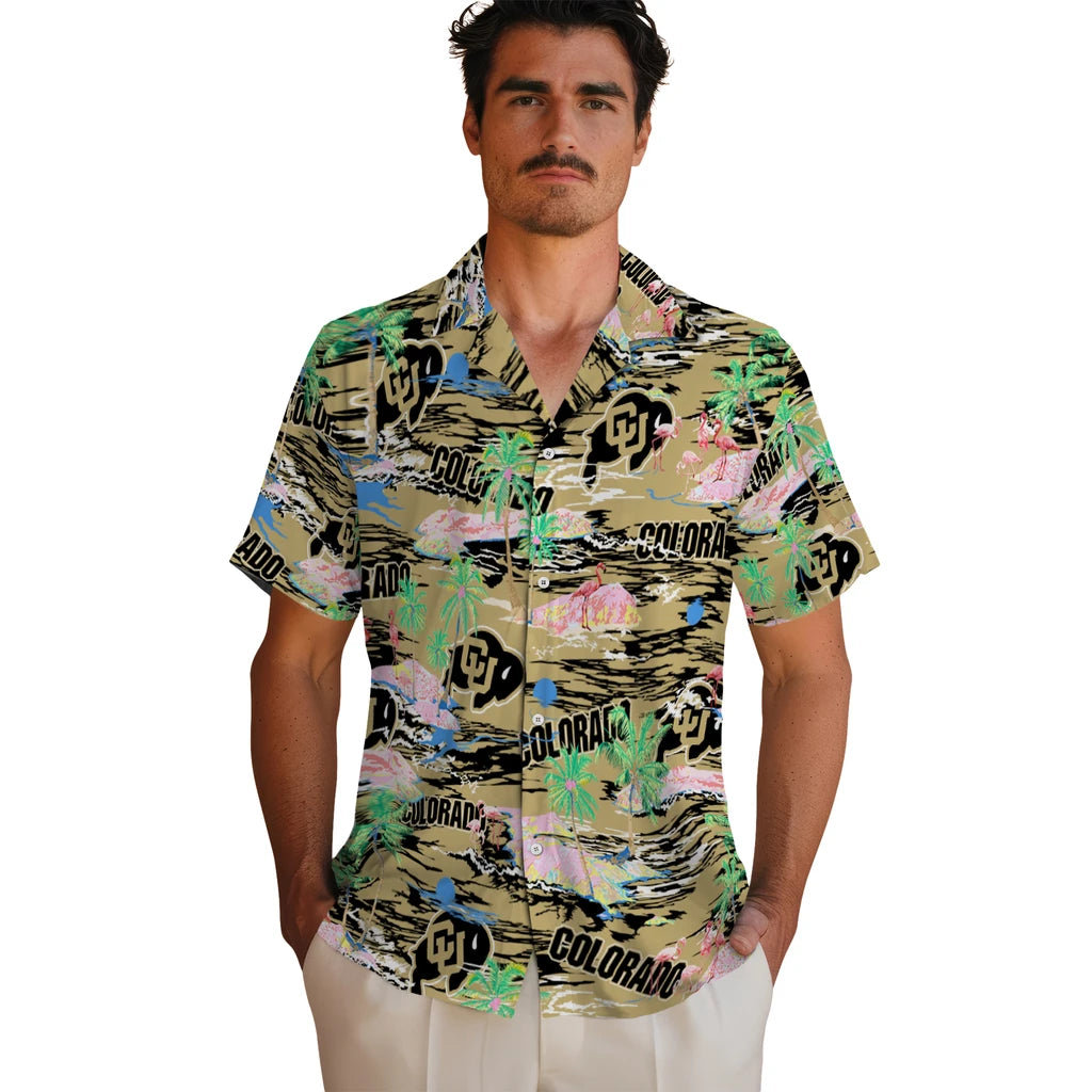 Colorado Buffaloes Flamingo Retreat 2026 Hawaiian Shirt – Moonbestprint