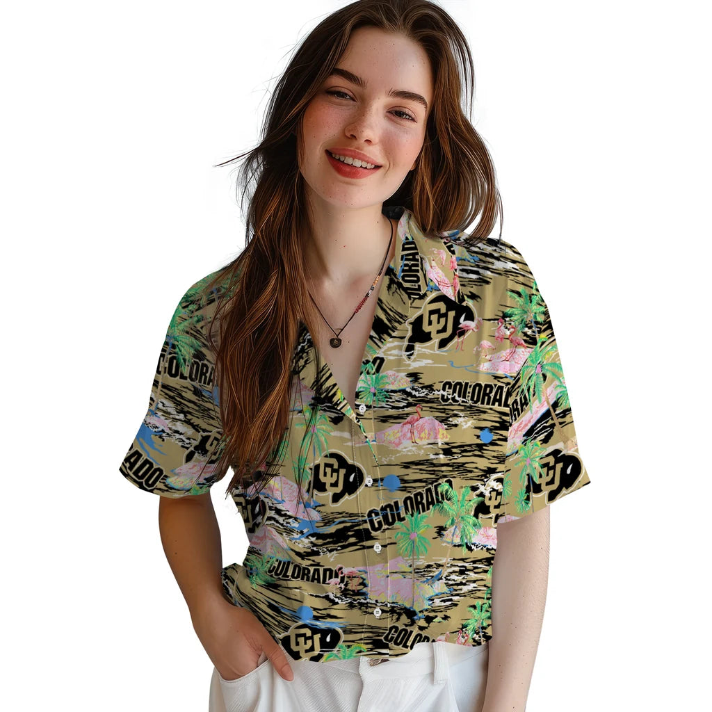 Colorado Buffaloes Flamingo Retreat 2026 Hawaiian Shirt – Moonbestprint